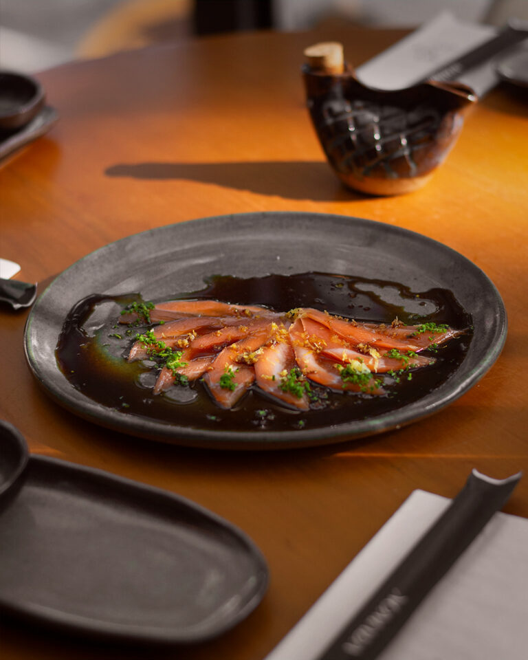 1.2 - Carpaccio de salmão