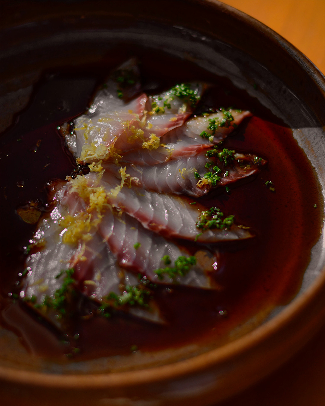 2.1 - Carpaccio peixe branco