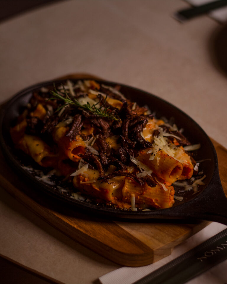 6.1 - Rigatone de filé mignon ao forno