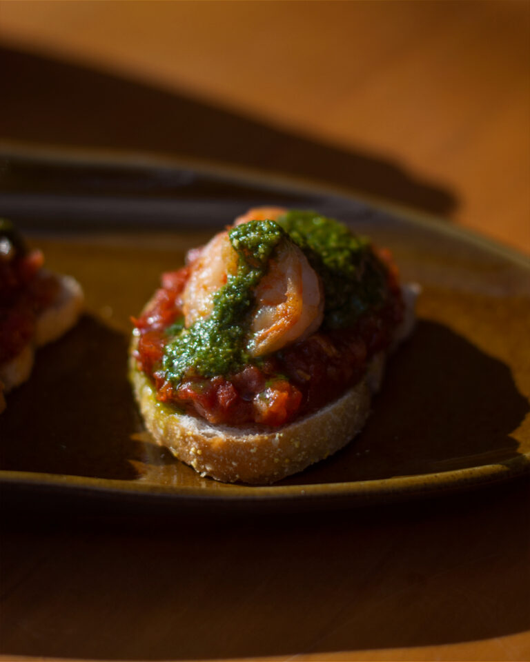 8.2 - Bruschetta de camarão